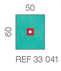 Raucodrape PRO kiinnittyvä reikäliina 50 x 60 cm reikä 6 cm