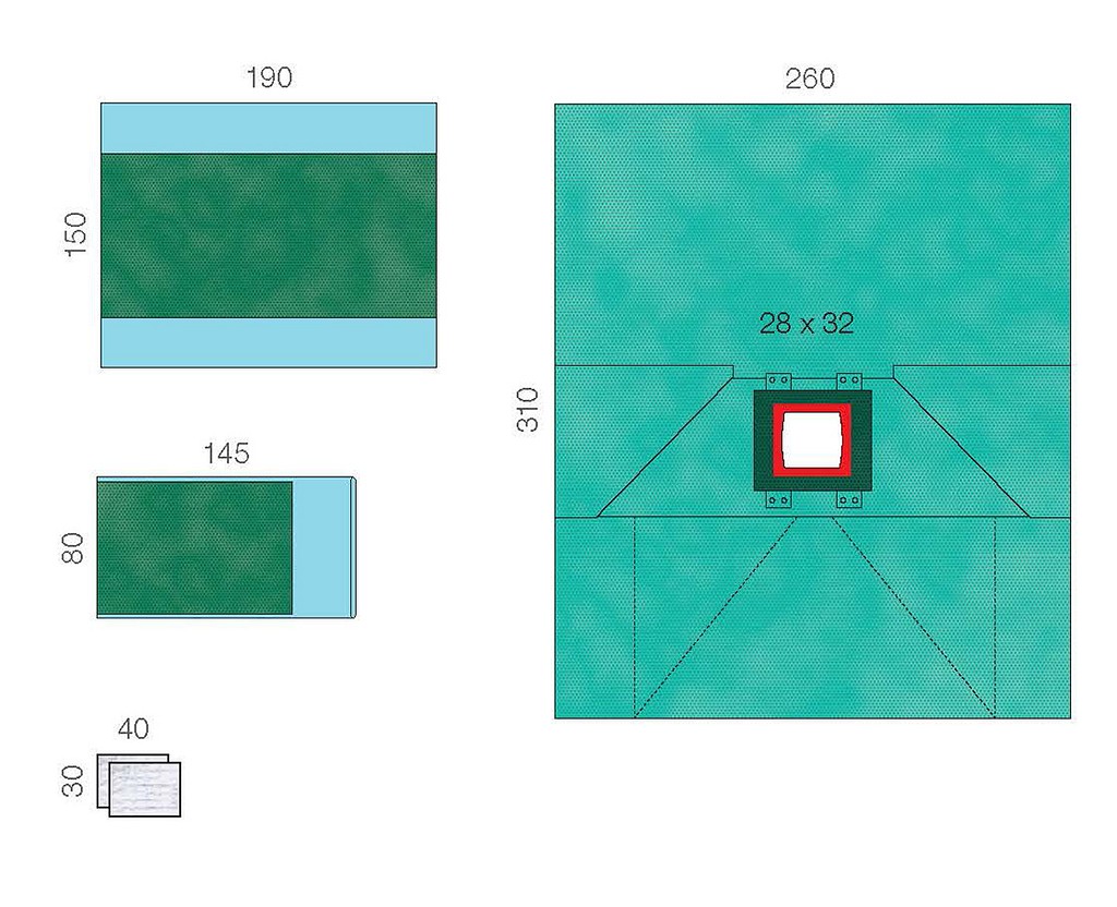 Raucodrape PRO LAP pakkaus II