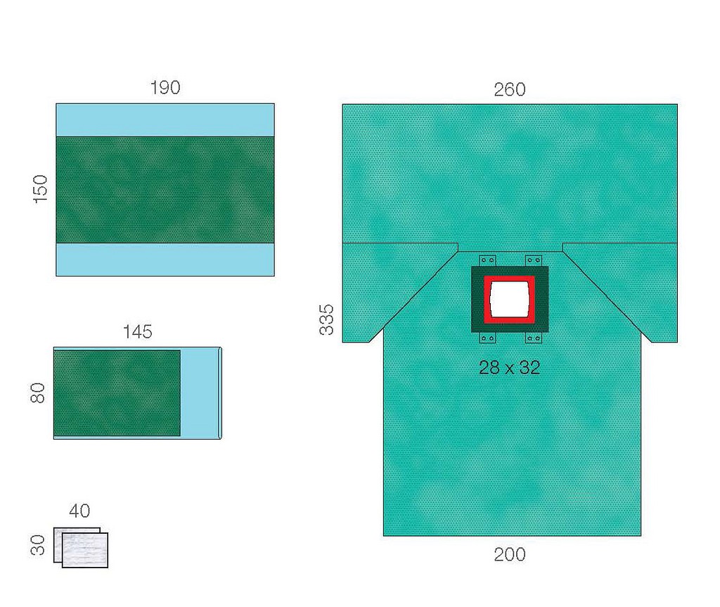 Raucodrape PRO LAP-pakkaus I