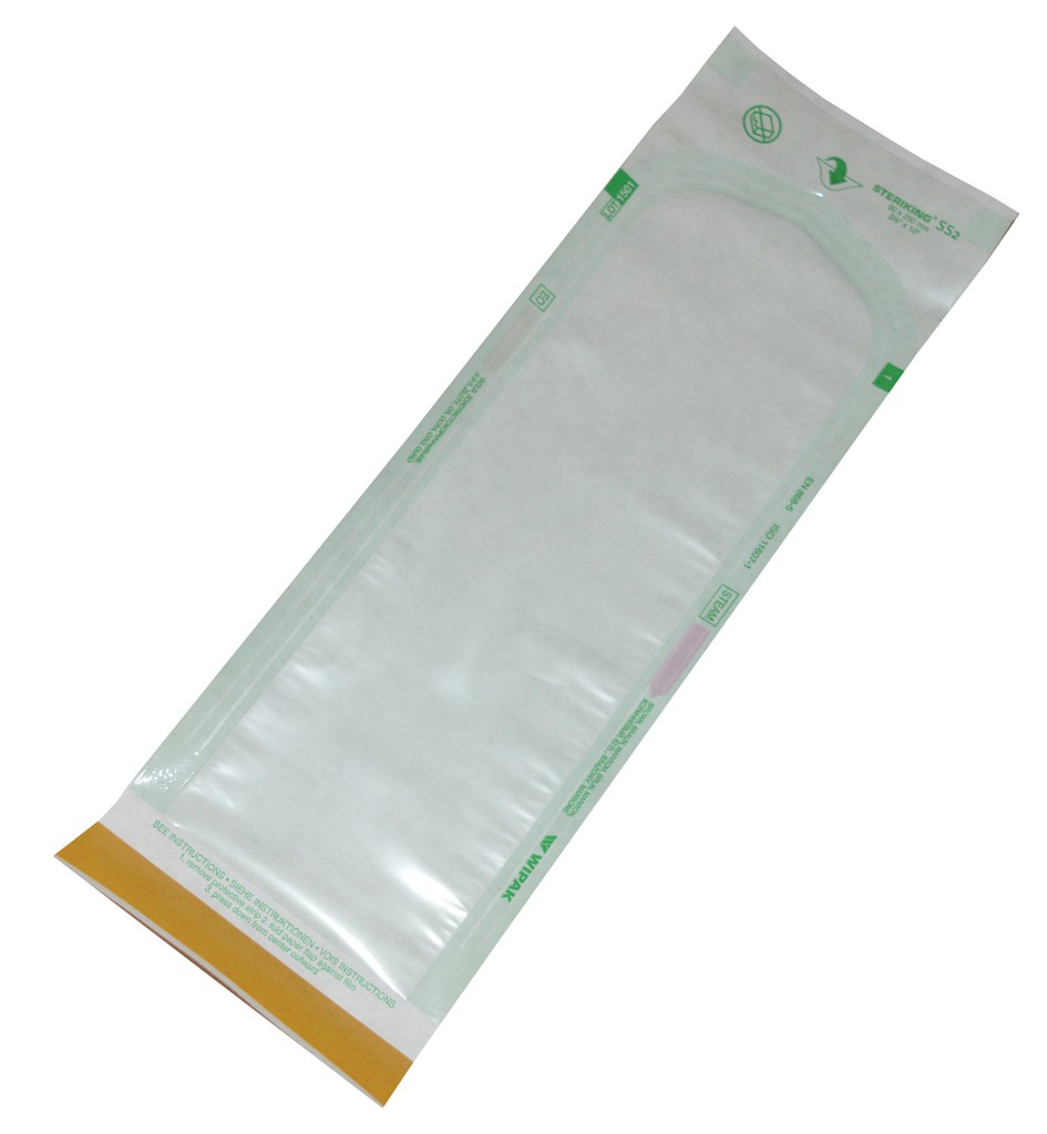 Steriking teippikiinnitteinen sterilointipussi 130 x 270 mm