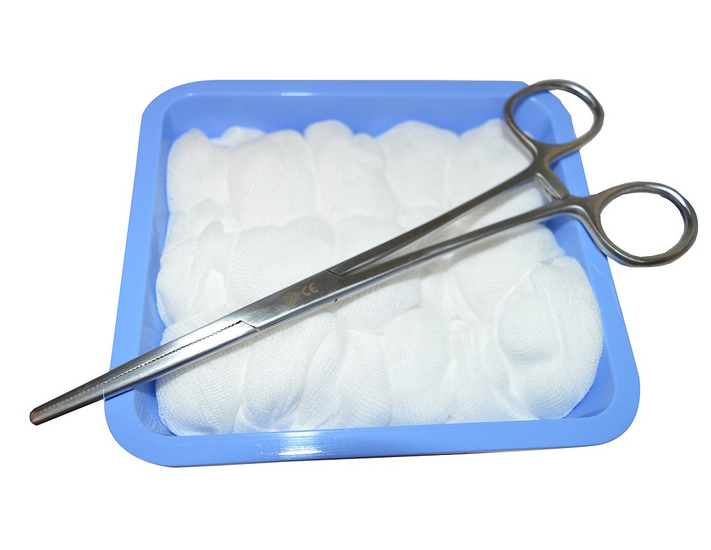 Raucoset pesupakkaus kuitusykeröillä steriili