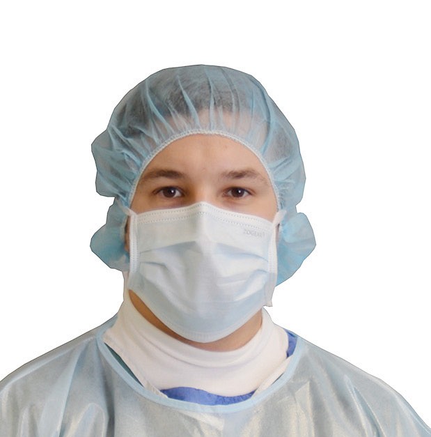 Suojamyssy pyöreä sininen koko 56 cm