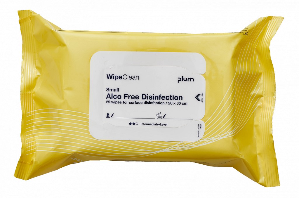WipeClean Alco Free Disinfection desinfektiopyyhe 20 x 30 cm