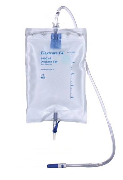 Virtsapussi tyhjennettävä steriili 2 l
