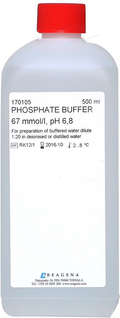 Fosfaattipuskuri 67 mmol/l pH 6,8 10 l