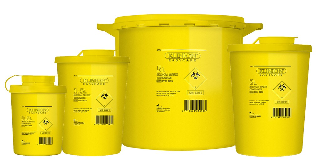 Klinion Easy Care riskijätesäiliö 1,5 l