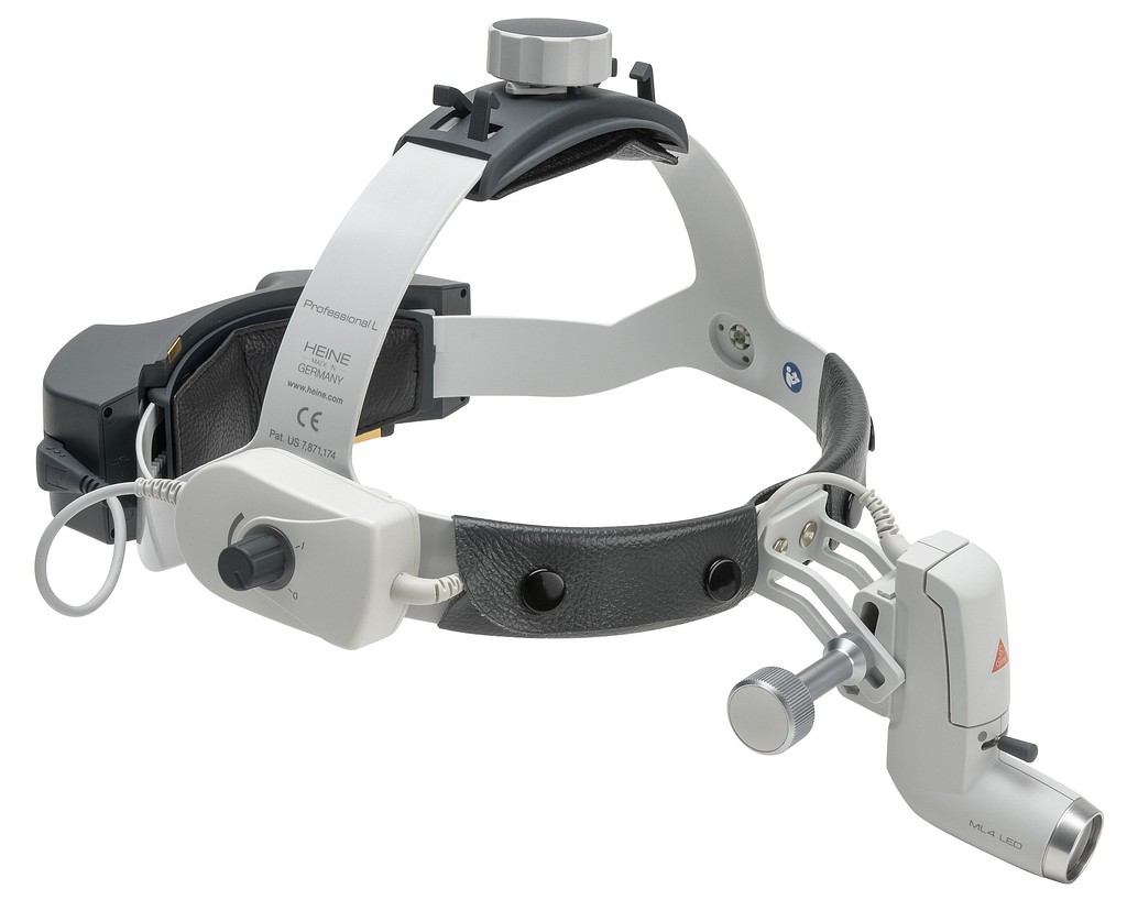 HEINE ML4 LED otsalamppu mPack UPL