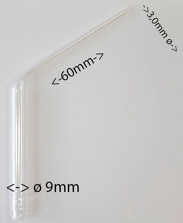 Imukärki lasi 3 mm 6 cm