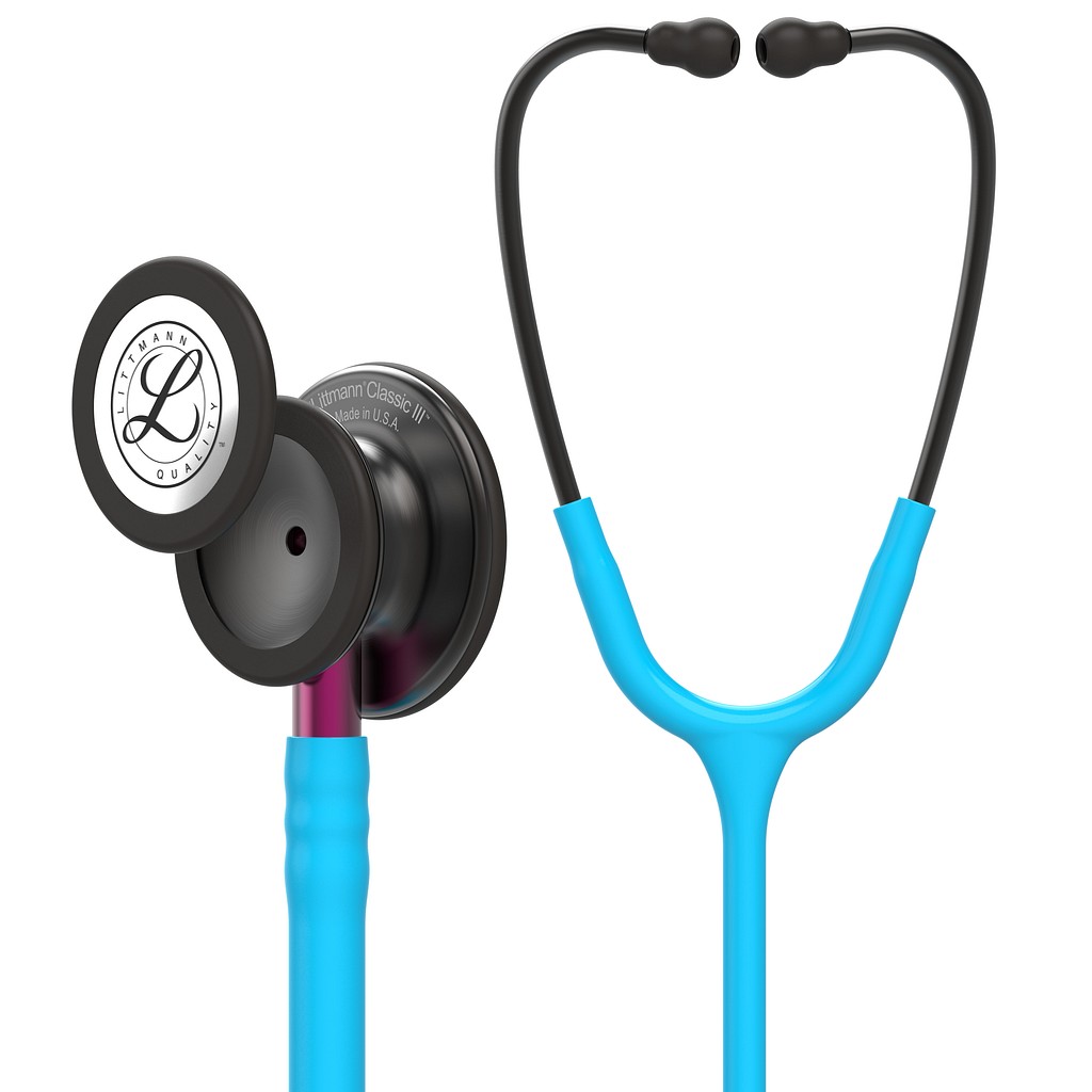 Stetoskooppi Littmann Classic III turkoosi/pinkki suppilo