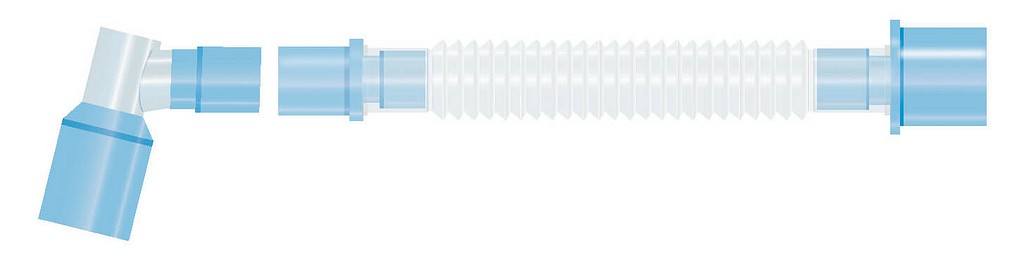 Catheter Mount hengitysletkun yhdistäjä suora 15F/22F