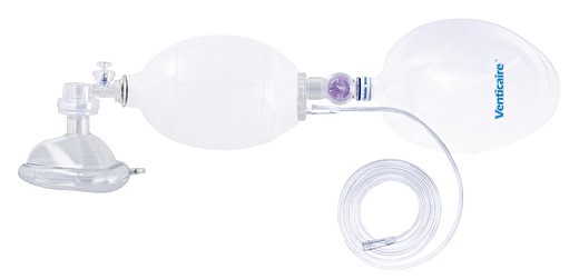 Flexicare-käsiventilaattori, lasten kertakäyttöinen