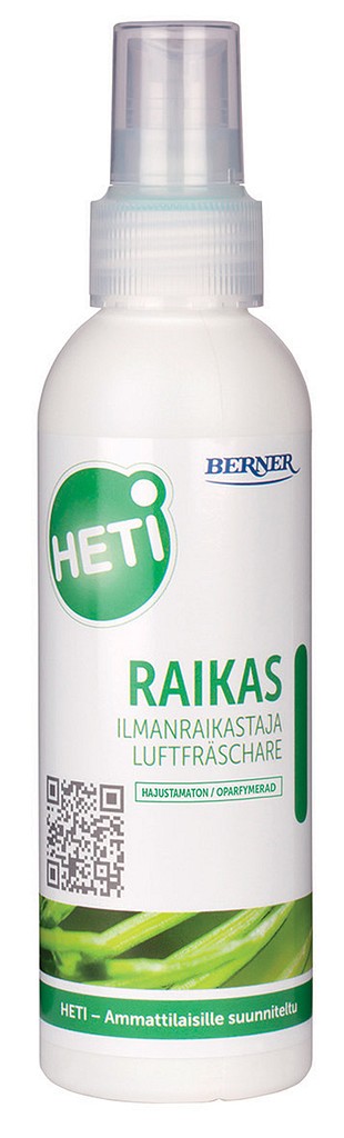 HETI Raikas-ilmanraikastaja hajustamaton 150 ml