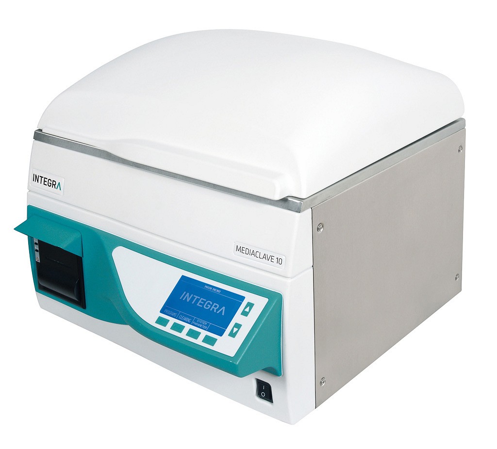 Integra Mediaclave 10 elatusainekeitin printterillä