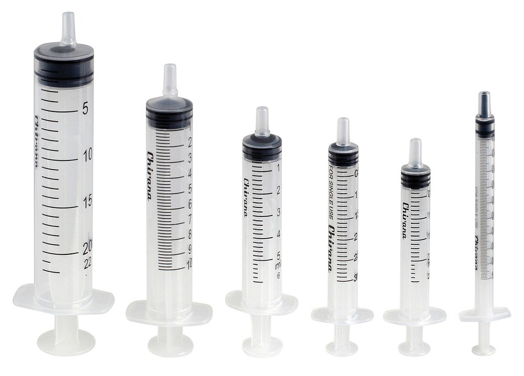 CHIRANA injektioruisku 3-os LUER 3 ml