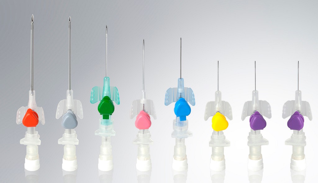 CHIRAFLEX -infuusiokanyyli G18 (45mm) Vihreä