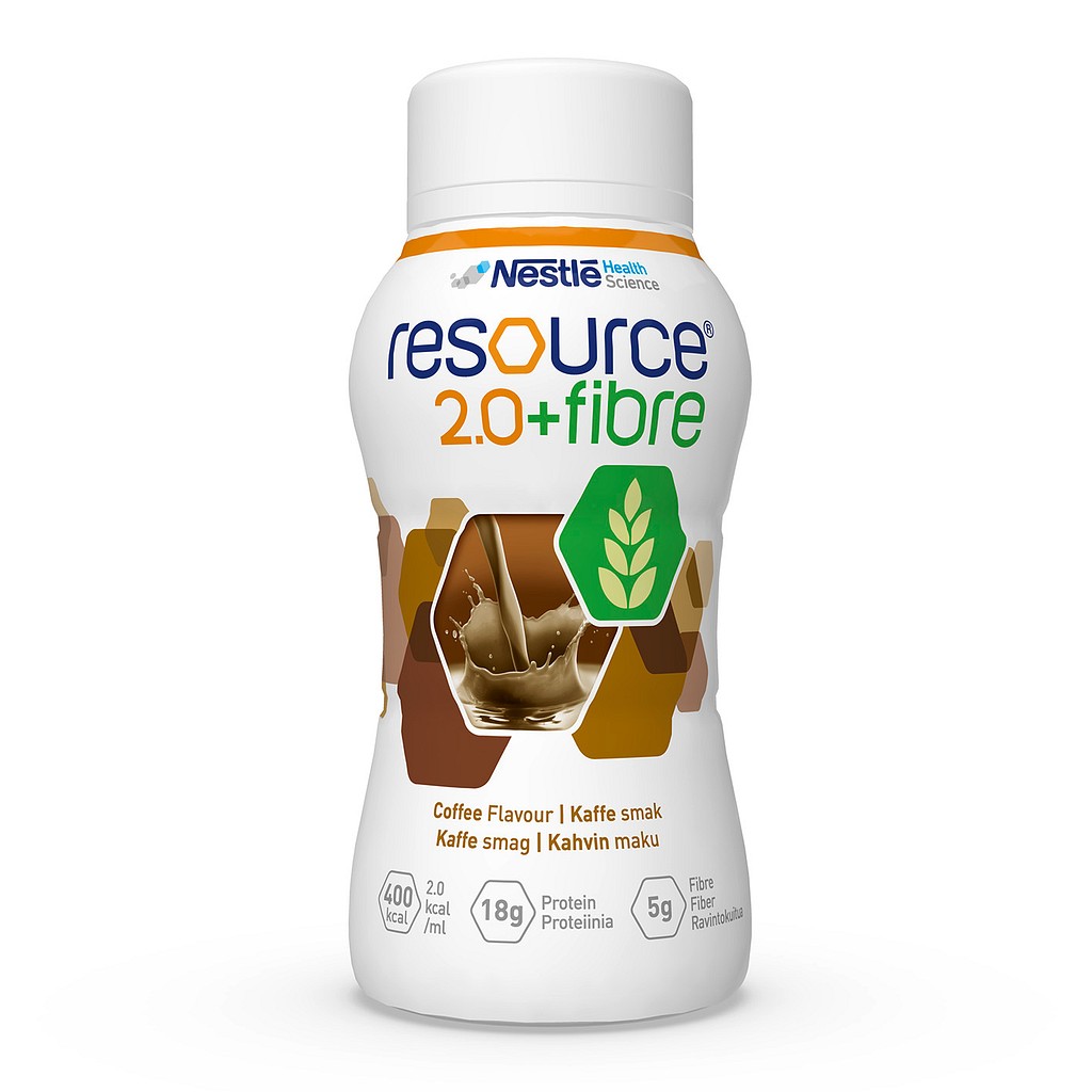 Resource 2.0+ fibre 200 ml kahvi