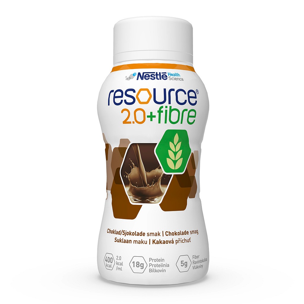Resource 2.0+ fibre 200 ml suklaa
