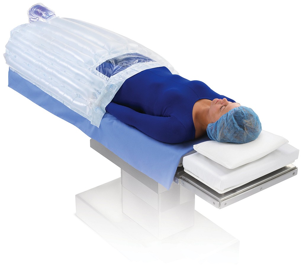 Lämpöpeite puhallettava kardiologinen alavartalo steriili