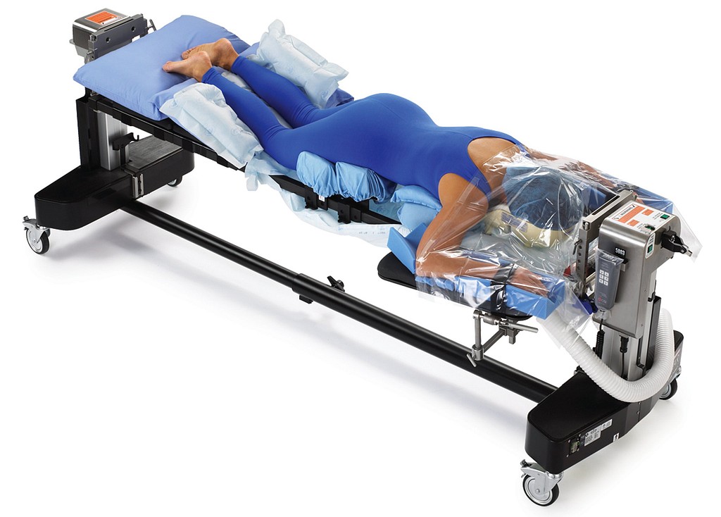 Lämpöpatja puhallettava spinaali