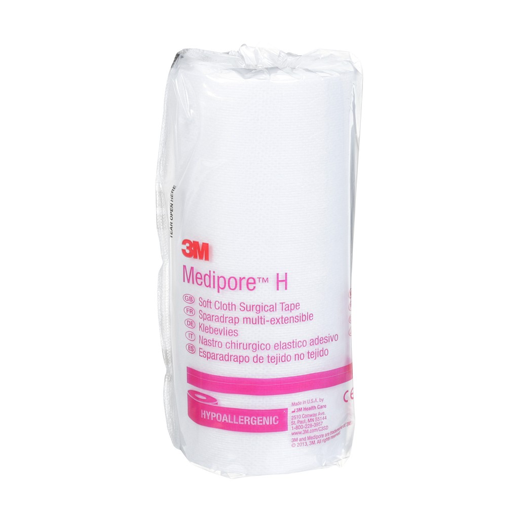 Medipore H Soft Cloth kiinnitysteippi 7,5 cm x 9,14 m