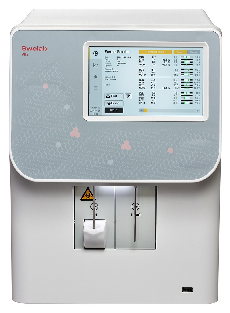 Swelab Alfa Plus Basic -verenkuvalaite