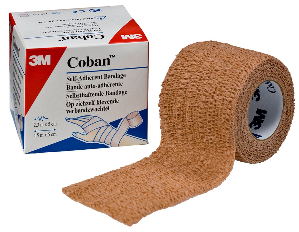 Coban tukiside 7,5 cm x 4,5 m sininen