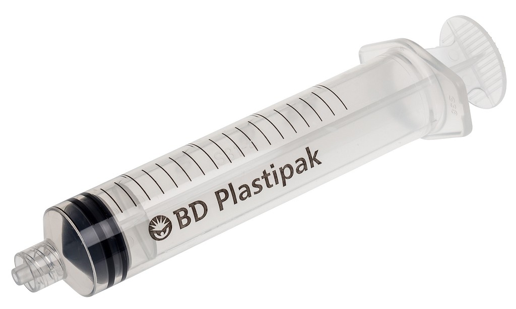 BD Plastipak injektioruisku 3-os LUER-LOCK 20 ml
