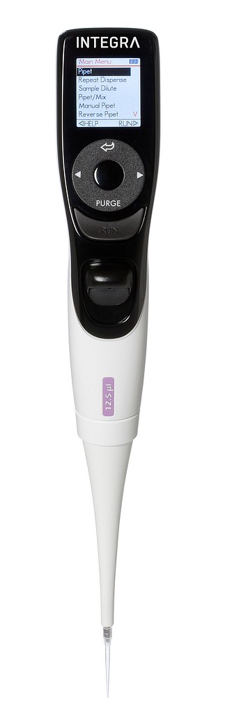 VIAFLO elektroninen pipetti 1-kanava 0,5 - 12,5 ul