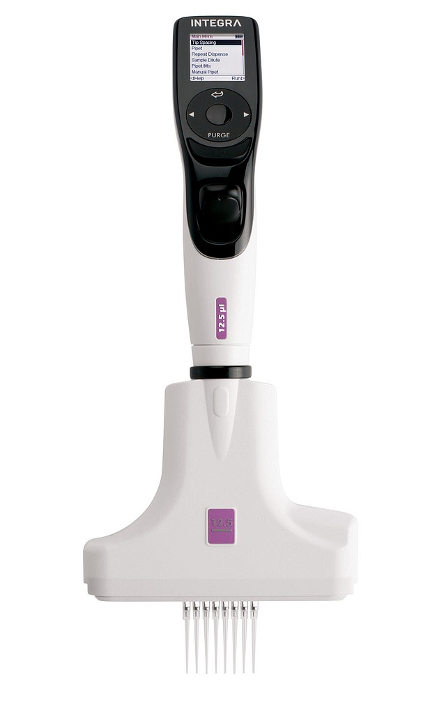 VOYAGER elektroninen pipetti 8-kanavaa 0,5-12,5 µl