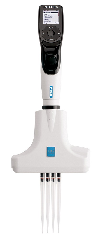 VOYAGER elektroninen pipetti 4-kanavaa 50 - 1250 µl