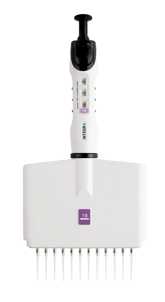 EVOLVE manuaalinen pipetti 12-kanavaa 1 - 10µl