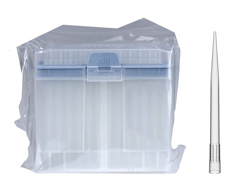 Integra GripTip-pipetinkärki 1250 µl, steriili, filtteri, WideBore