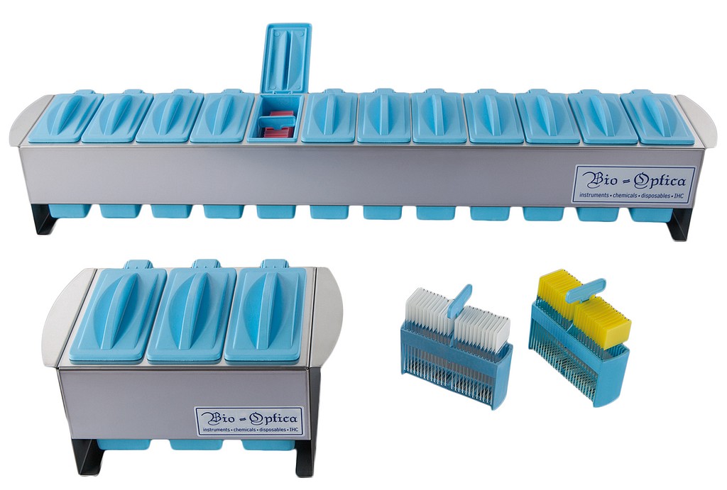 Värjäyskuljetusteline 25 aluslasille PET, 6 kpl