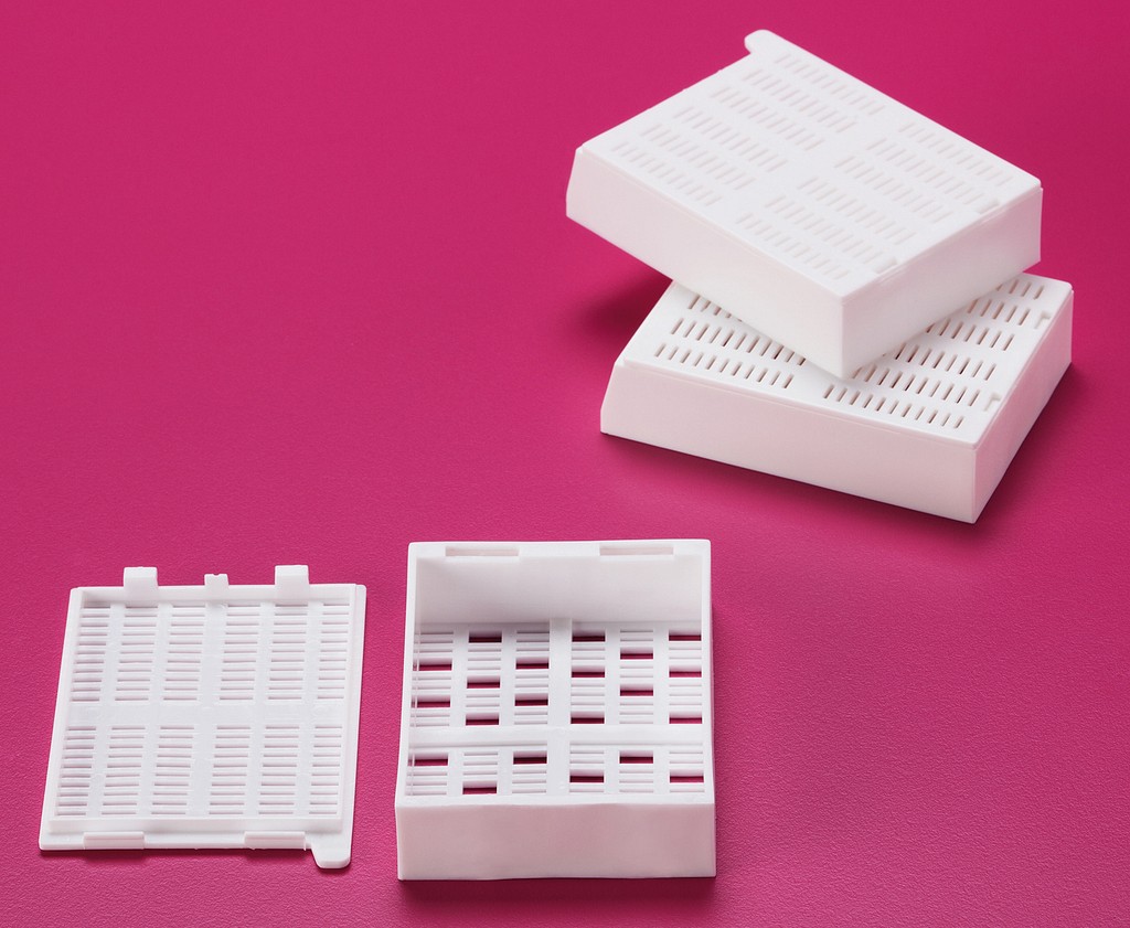 Bio-Optica makrokasetti kannella 200 kpl, valkoinen