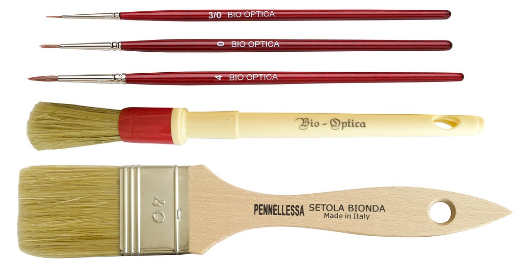 Kryostaatin sivellinsarja sis. 5 kpl