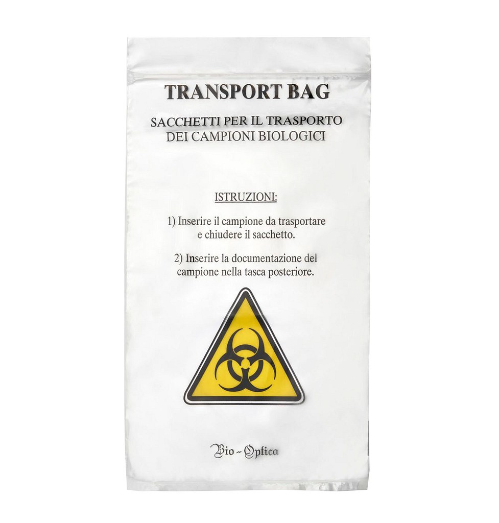Kuljetuspussi 160 x 270 mm näytteille 500 kpl