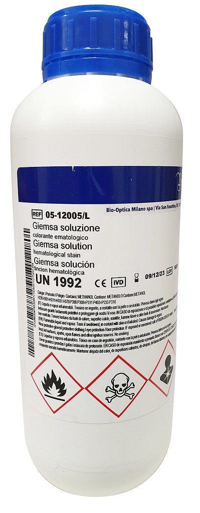 Giemsa Pappenheim -väriliuos 1000 ml