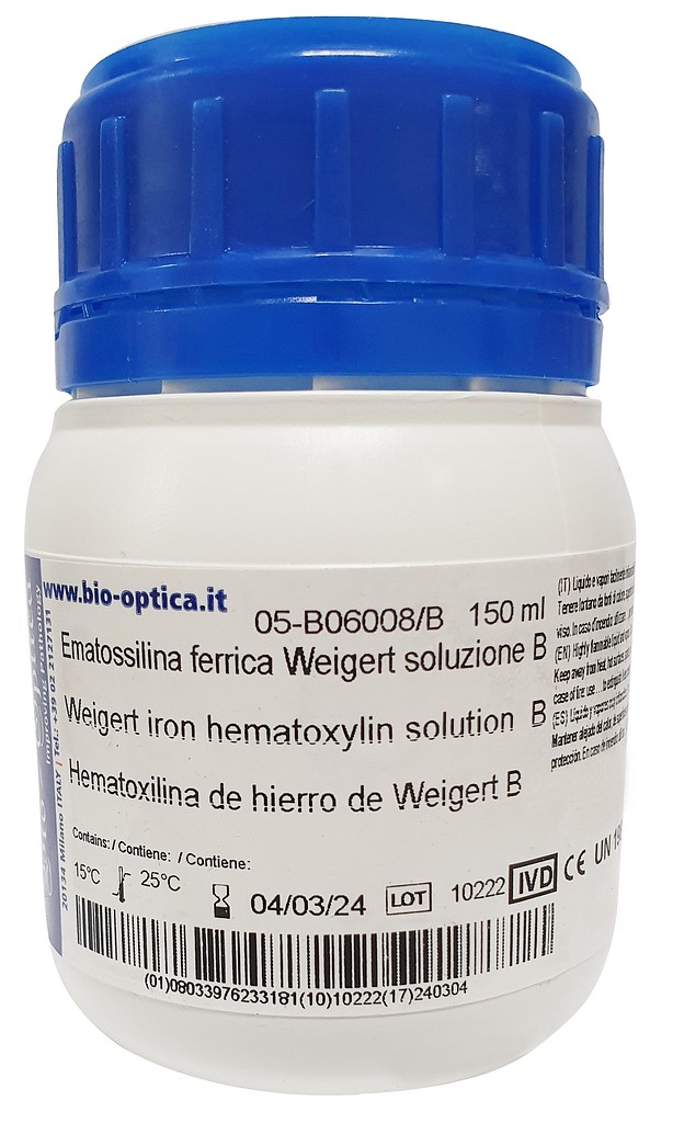 Weigert B -väriliuos 150 ml
