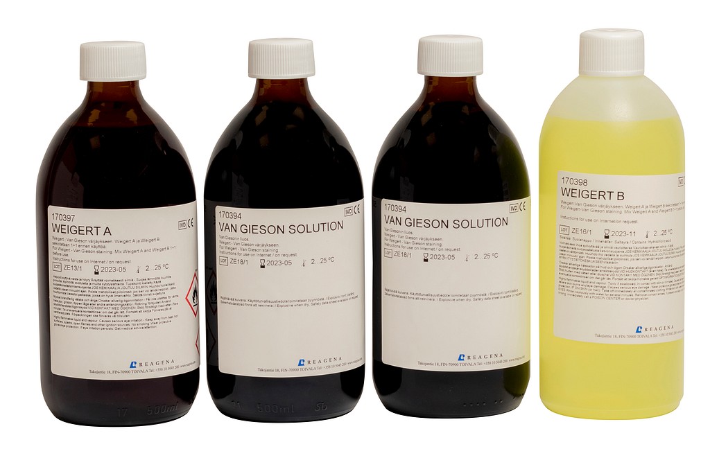 Weigert-Van Gieson -värjäyskitti 4 x 500 ml