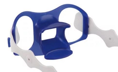 Bite Block, W rubber strap