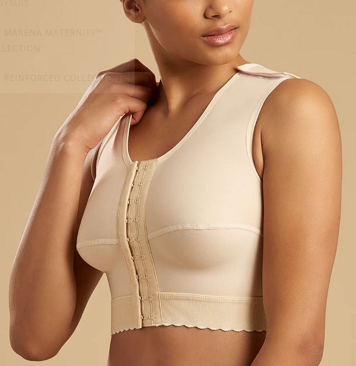 FVNS naisten hyvin peittävä rintaliivi hakasilla, L, beige