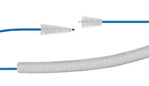 Kaksipäinen X-mas harja endoskoopille, WC 2.8-4.2 mm