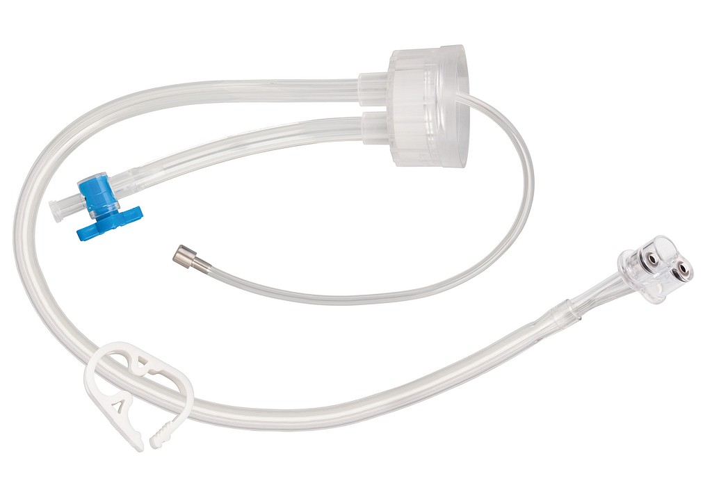 EcoFlushCap Olympus-skoopin ilma-ja vesihuuhteluletkusto, CO2 liitäntä