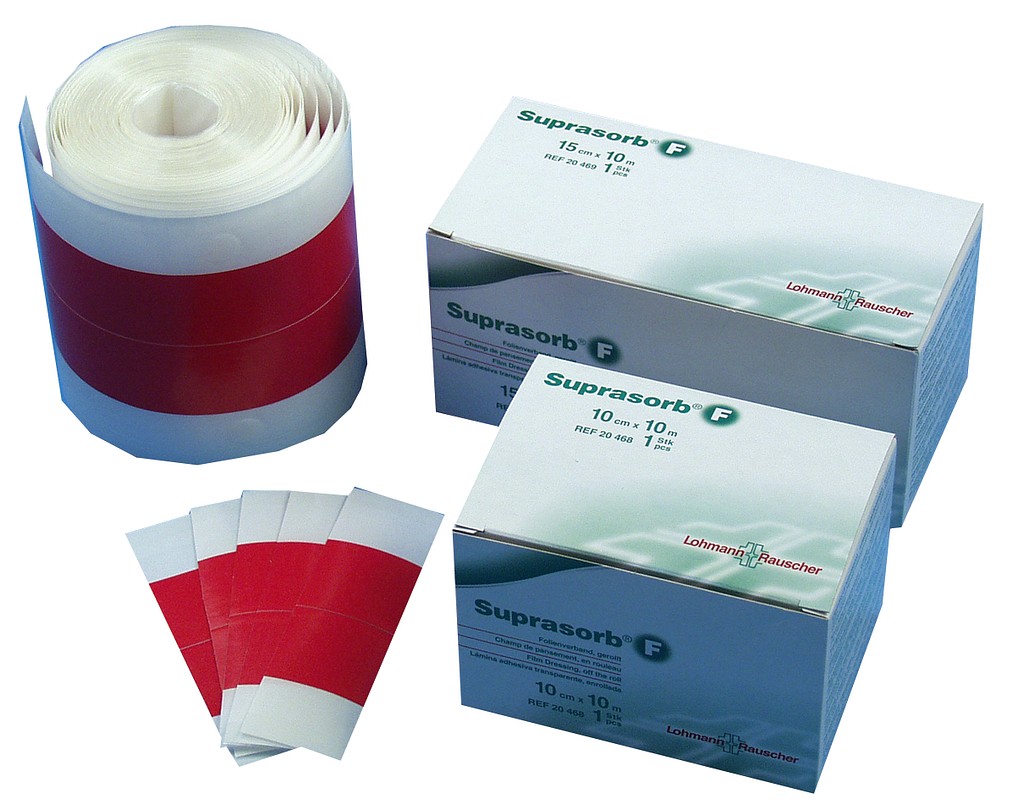 Suprasorb F -kiinnittyvä haavakalvo 10 cm ston