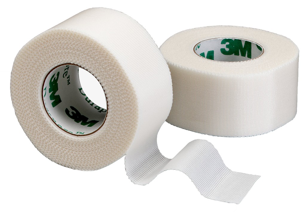 3M Durapore -lääkinnällinen teippi 7,5 cm x 9,1 m