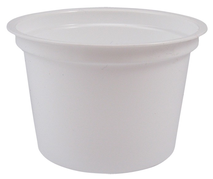 Huhtamäki näytepurkki Ø 95 mm, 230 ml valkoinen PP