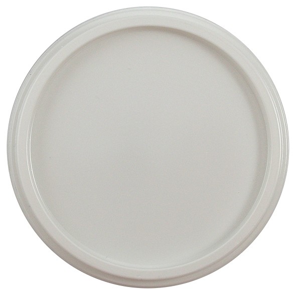 Huhtamäki näytepurkin kansi Ø 95 mm valkoinen PS