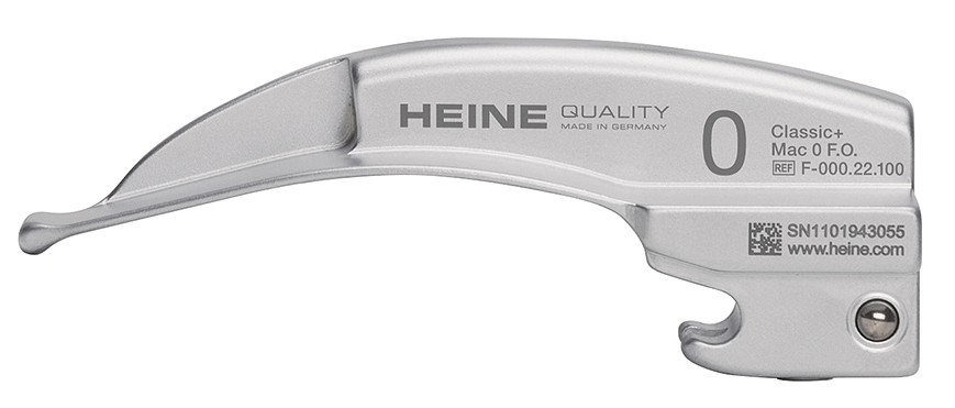 HEINE Classic+ Macintosh F.O. lastain Mac 0 82 x 9 mm