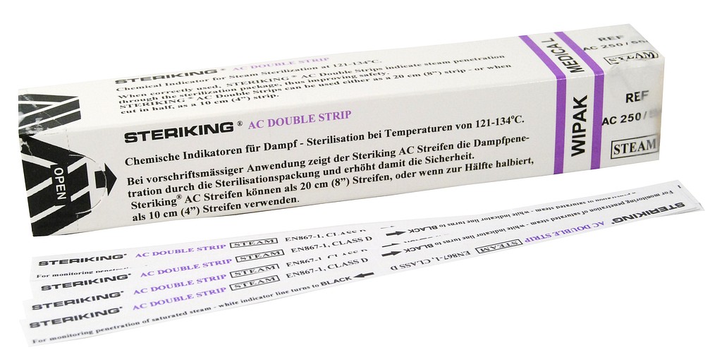 Steriking 2-osainen monimuuttujahöyryindikaattoriliuska