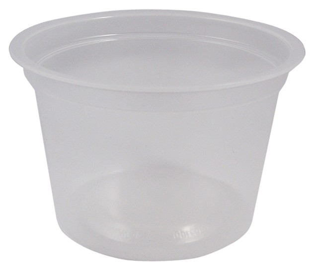 Huhtamäki näytepurkki Ø 95 mm, 230/300 ml natural PP